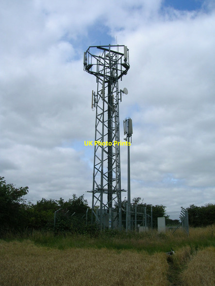 Photo 6"x4" Communications mast off the A18 Barnetby le Wold c2011