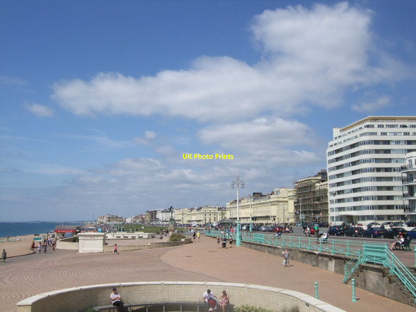 Photo 6"x4" Looking West from Brighton Bandstand Brighton\/TQ3106 c2011