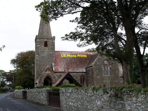 Photo 6"x4" Christ Church, Ballyculter, on a less sunny day Strangford\/J5849 c2011