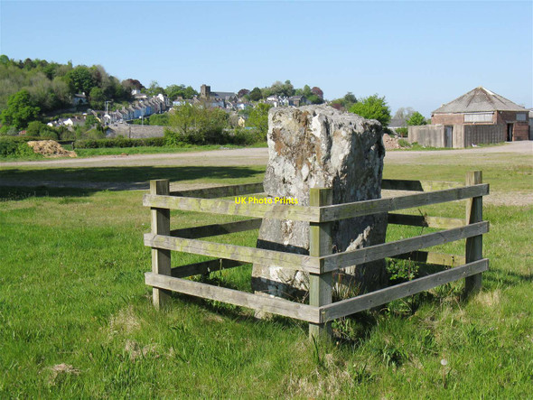 Photo 6"x4" Ffairfach Standing Stone Ffairfach c2011