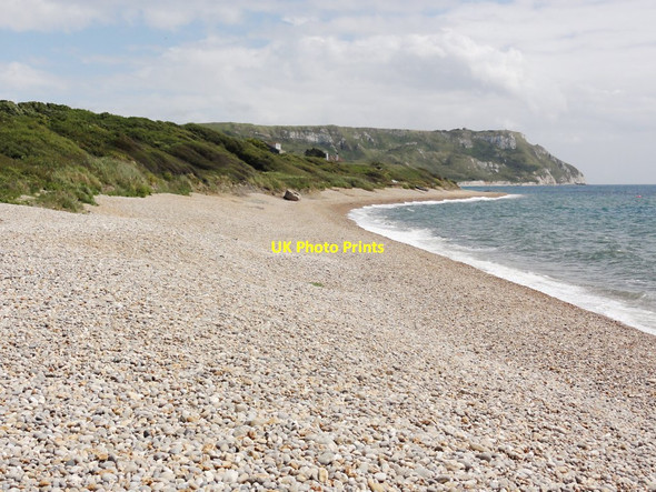 Photo 6"x4" The Beach near Ringstead Osmington Mills c2011