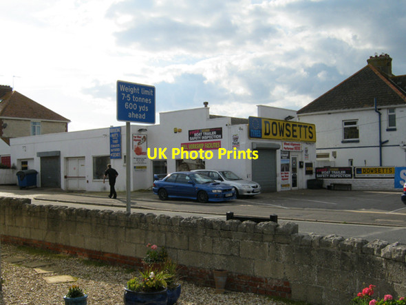 Photo 6"x4" Dowsetts Motors Wyke Regis c2011