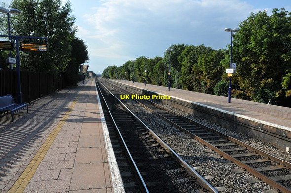 Photo 6"x4" The Great Western Railway at Cholsey Station Cholsey c2011