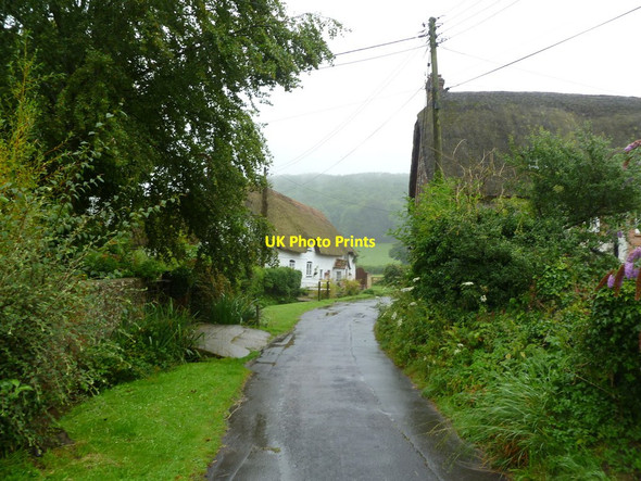 Photo 6"x4" Hilton, thatched cottages Hilton\/ST7803 c2011