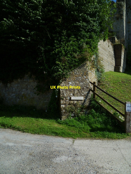 Photo 6"x4" Buttress of Amberley Castle Amberley\/TQ0313 c2011