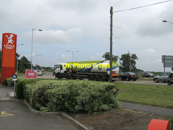 Photo 6"x4" Roundabout on the A31 in St. Leonards St Leonards\/SU1103 c2011