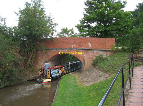 Photo 6"x4" Bridge no. 1 on Droitwich Junction Canal, Hanbury Walk Gallows Green\/SO9362 c2011