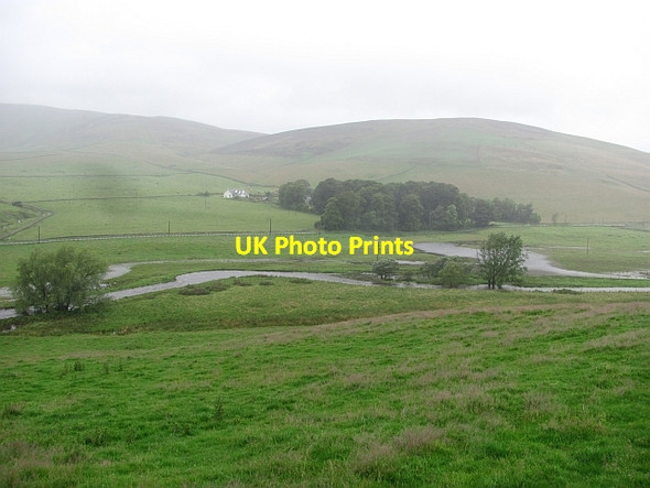 Photo 6"x4" Lyne Water Hallyne c2011