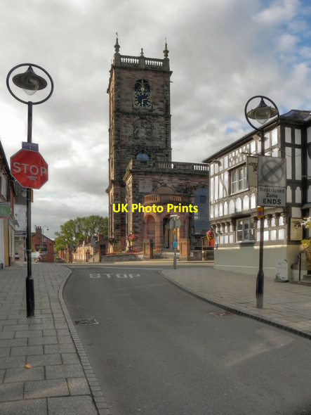 Photo 6"x4" Whitchurch High Street, St Alkmund's Church Whitchurch\/SJ5441 c2011