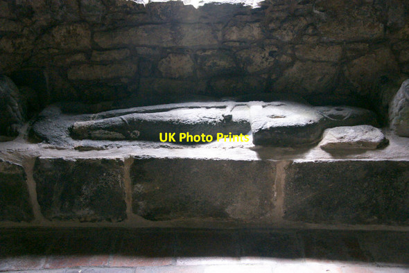 Photo 6"x4" Tomb in St Clement's Church, Rodel (Tur Chliamainn, Roghadal) Roghadal c2011
