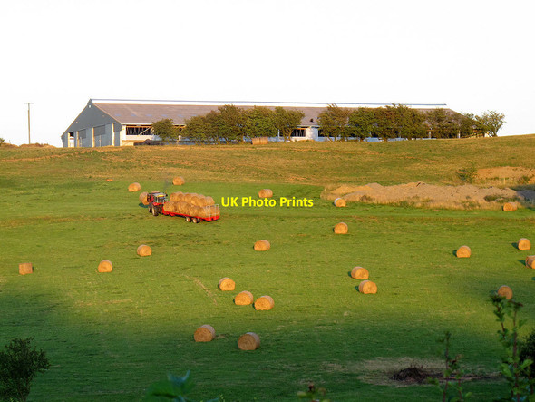 Photo 6"x4" Abbey Farm - bringing in the hay Loddington\/SK7802 c2011