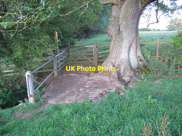 Photo 6"x4" Bridleway bridge Owston\/SK7707 c2011