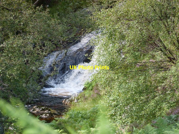 Photo 6"x4" Waterfall on Neaty Burn Neaty Burn c2011