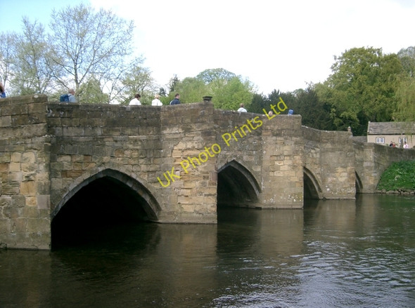 Photo 6"x4" Bridge over the River Wye in Bakewell Bakewell c2004