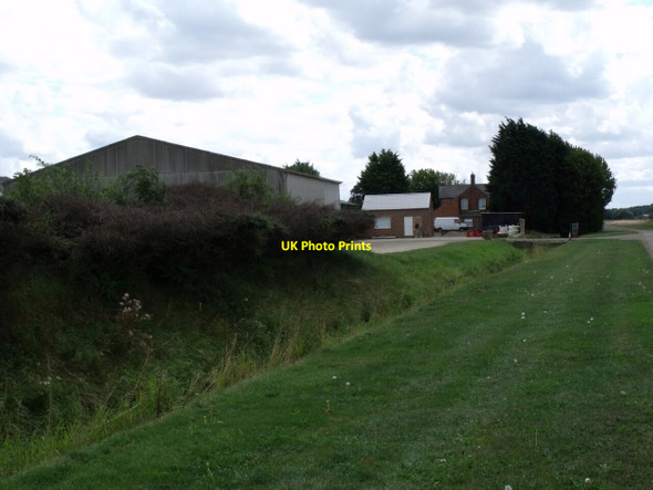 Photo 6"x4" Rowston Field Farm Thorpe Tilney c2011
