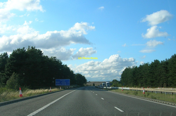 Photo 6"x4" A1 (M) heading north Blyth\/SK6287 c2011