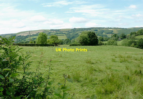 Photo 6"x4" Farmland near Abermeurig, Ceredigion Bwlch-Llan c2011