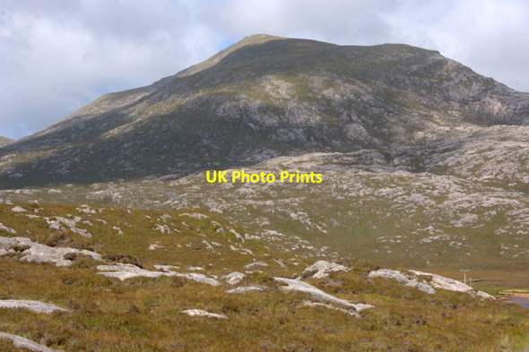 Photo 6"x4" View to Torga Mor from beside Loch Leosaid Amhainn Suidhe c2011