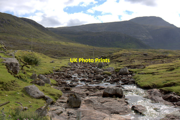 Photo 6"x4" Abhainn Sgaladail at Scaladale \u00c0ird a' Mhulaidh c2011 P1
