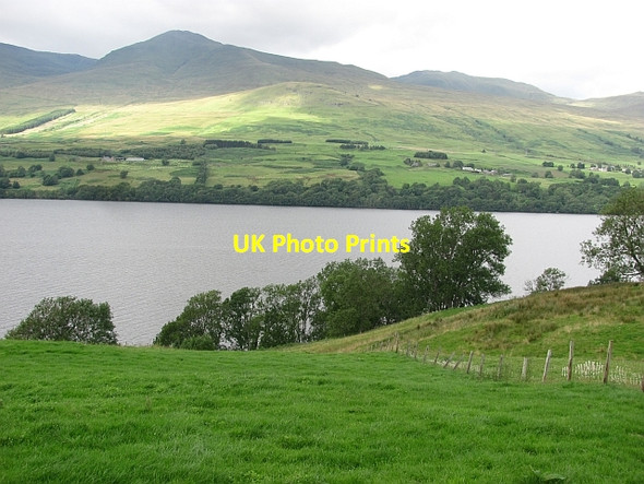 Photo 6"x4" Fields by Loch Tay Lawers\/NN6739 c2011