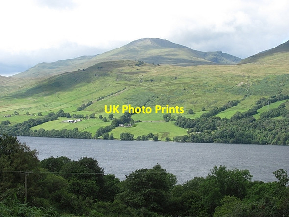 Photo 6"x4" Loch Tay and Ben Lawers Fearnan c2011