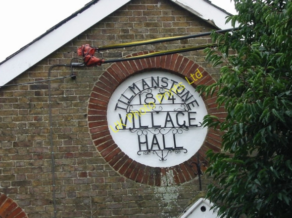 Photo 6"x4" Detail on village hall Tilmanstone c2007