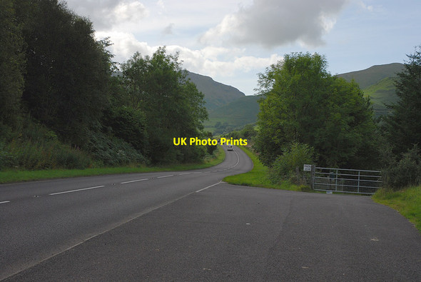 Photo 6"x4" The A470 near Mynogau Uchaf farm Dinas-Mawddwy c2011