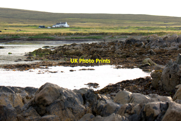 Photo 6"x4" Coastline at Haroldswick Bothen c2011