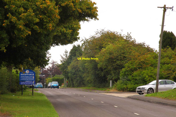 Photo 6"x4" Cricklade Road into Highworth Highworth c2011