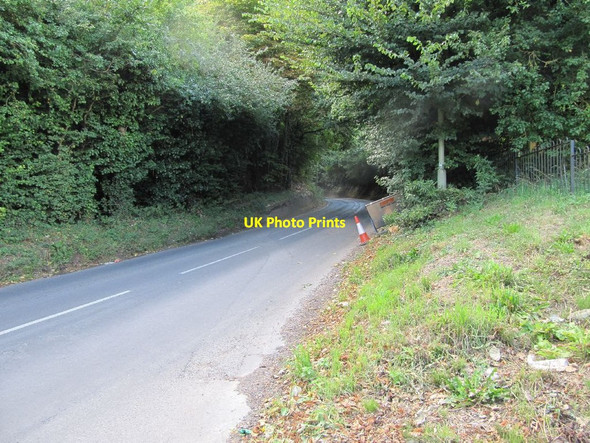 Photo 6"x4" Bend on Ickleton Road Wantage c2011