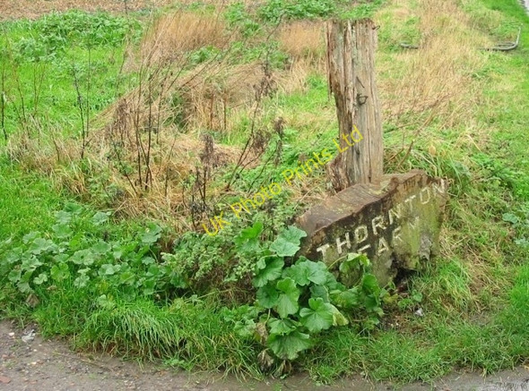 Photo 6"x4" Sign for Thornton Farm Knowlton\/TR2853 c2007