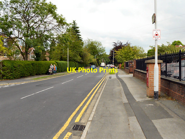 Photo 6"x4" Manor Road, Bramhall Park Cheadle Hulme c2011