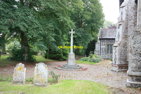 Photo 6"x4" St Edmund, Costessey - War Memorial Costessey c2011