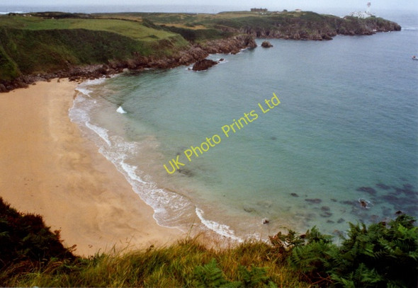 Photo 6"x4" Pincher Bay and Fanad Head Lighthouse Doagh Beg c2004