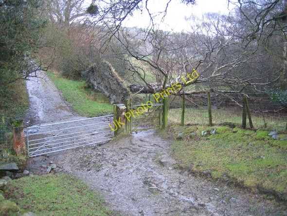 Photo 6"x4" Track from Ffrith Mountain to Nant Gain Pentre\/SJ1764 c2007
