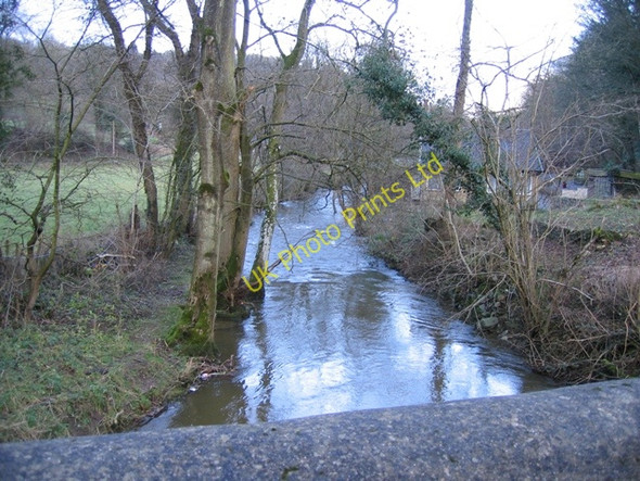 Photo 6"x4" River Alyn Downstream from Pont Newydd Pont-newydd\/SJ1865 c2007