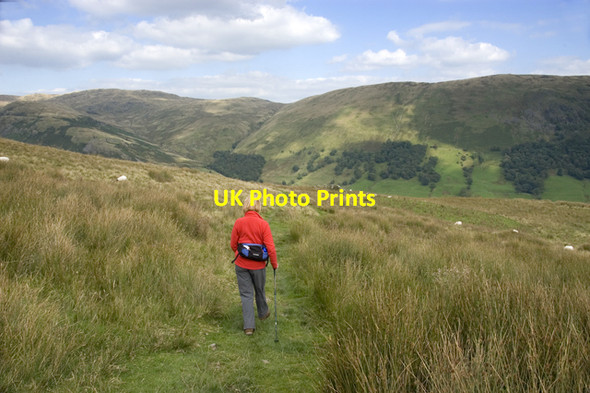 Photo 6"x4" Bridleway to Long Sleddale Green Quarter c2011