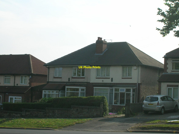 Photo 6"x4" Houses on Prince of Wales Road, Sheffield Handsworth\/SK4086 c2011