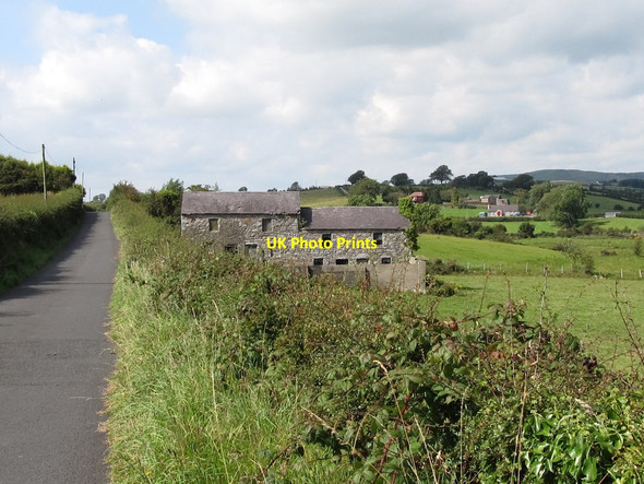 Photo 6"x4" Derelict buildings on McCartans Road. Ballyward c2011
