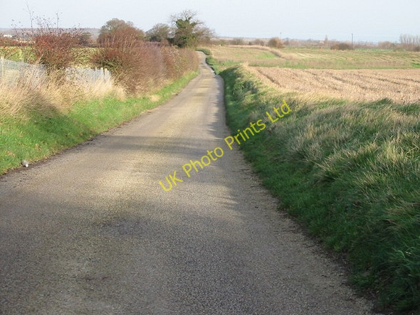 Photo 6"x4" Lane along Brambling Downs. Bossington\/TR2355 c2007