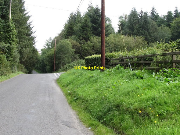 Photo 6"x4" The junction of Clarkill Road and Old Road Castlewellan c2011
