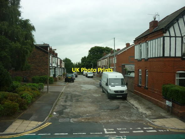 Photo 6"x4" Kersal Avenue off Bolton Road Pendlebury c2011