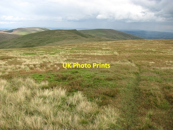 Photo 6"x4" East side of Ben Cleuch Tillicoultry c2011