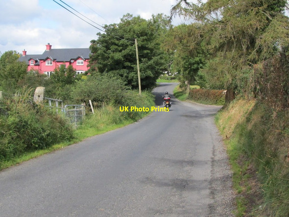 Photo 6"x4" Greenpark Road south of the junction with Lavallyreagh Road Rostrevor c2011