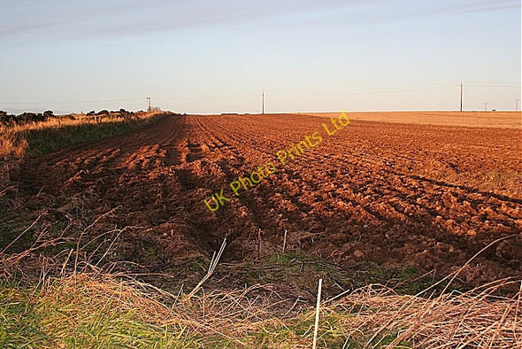 Photo 6"x4" Ploughed Field Memsie c2007