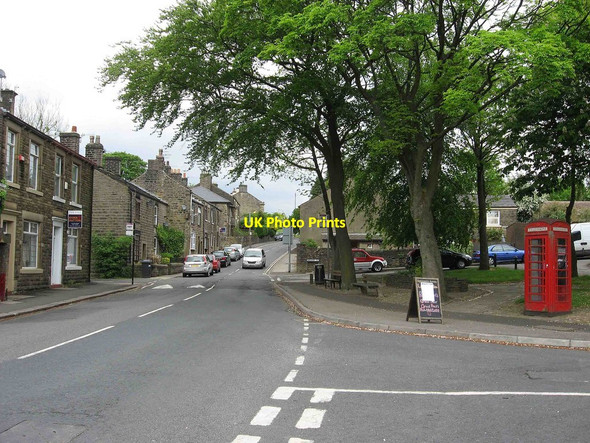 Photo 6"x4" Hadfield Road, looking northeast, Hadfield Padfield c2011