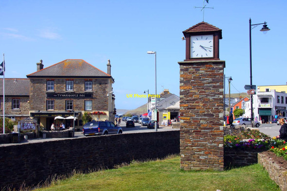 Photo 6"x4" Clock tower in Perranporth Perranporth c2011