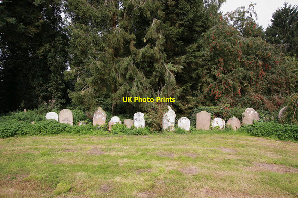 Photo 6"x4" St Andrew, Thurning - Churchyard Thurning\/TG0829 c2011