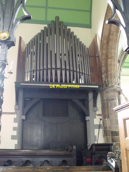 Photo 6"x4" Organ in St Mary le Wigford Church, Lincoln Lincoln c2011