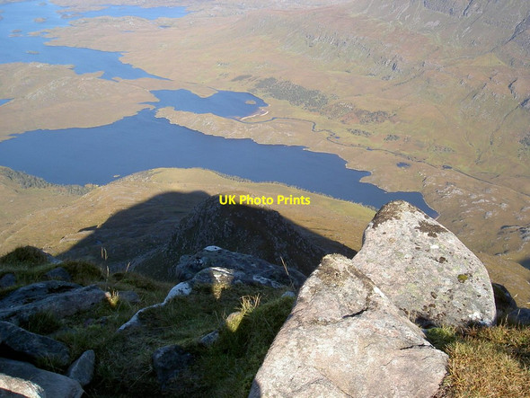 Photo 6"x4" Cul Beag, North ridge C\u00f9l Beag\/NC1408 c2005